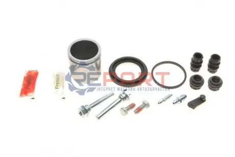 Фото Ремкомплект супорта (переднього) Dacia Dokker 12- (d=54mm)(TRW)(+1 поршень/направляюча) SuperKit FRENKIT (754427) зображення 1