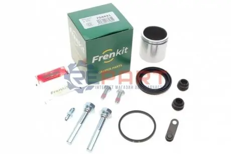 Фото Ремкомплект супорта (переднього) Honda Civic 05- (d=54mm)(TRW)(+1 поршень/направляюча) SuperKit FRENKIT (754431) зображення 1