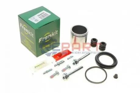 Ремкомплект супорта (переднього) VW Passat 96-00 (d=54mm)(TRW)(+1 поршень/направляюча) SuperKit FRENKIT 754432 Купити в Україні