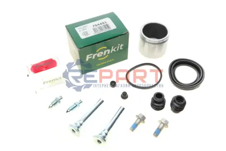 Ремкомплект супорта (переднього) Honda Civic 91- (d=54mm)(Nih)(+1 поршень/направляюча) SuperKit FRENKIT 754451 Купити в Україні