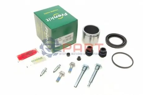 Ремкомплект супорта (переднього) Honda Jazz 08- (d=54mm)(Nih)(+1 поршень/направляюча) SuperKit FRENKIT 754452