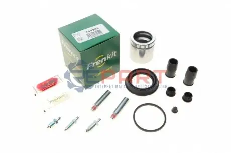Ремкомплект супорта (переднього) VW Caddy III 04- (d=54mm)(Ate)(+ поршень/направляюча) SuperKit FRENKIT 754903 Купити в Україні