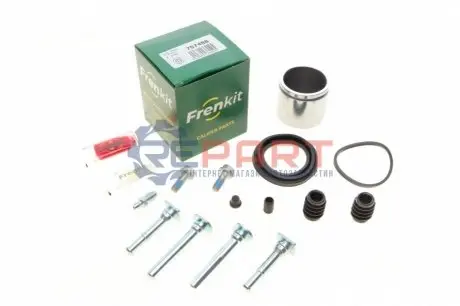 Фото Ремкомплект супорта (переднього) Nissan Primera/Almera 98-08 (d=57mm)(+1поршень/направляюча)(Lucas) FRENKIT (757488) зображення 1