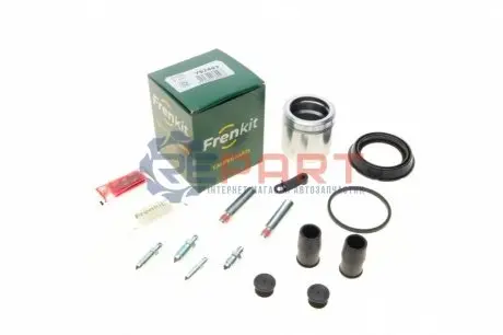 Ремкомплект супорта (переднього) Ford Transit Connect/Fiat Doblo 10-(d=57mm)(Ate)(+1поршень/направл) FRENKIT 757492 Купити в Україні