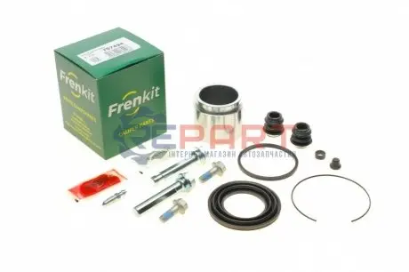 Ремкомплект супорта (переднього) Toyota Camry 91-96 (d=57mm)(Akebono)(+ поршен/направляюча) FRENKIT 757494 Купити в Україні