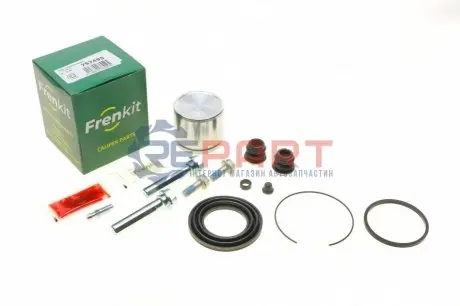 Ремкомплект супорта (переднього) Toyota Corolla 02-07 (d=57mm)(Akebono)(+ поршен/направляюча) FRENKIT 757495