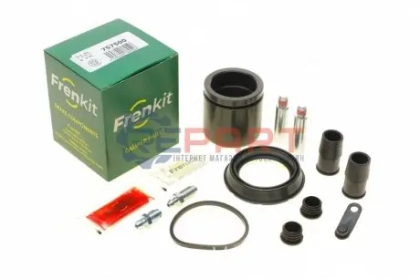 Ремкомплект супорта (переднього) Audi A3 04-12 (d=57mm)(Ate)(+ поршен/направляюча) SuperKit FRENKIT 757500 Купити в Україні