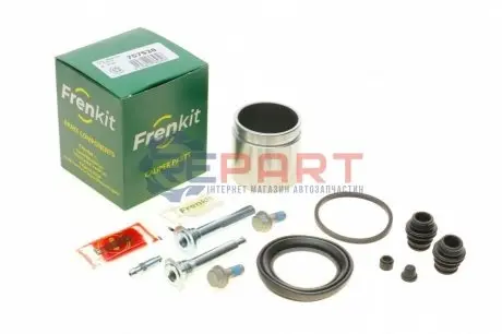 Ремкомплект супорта (переднього) Subaru Impreza 92- (d=57mm)(Ate)(+ поршен/направляюча) SuperKit FRENKIT 757526 Купити в Україні
