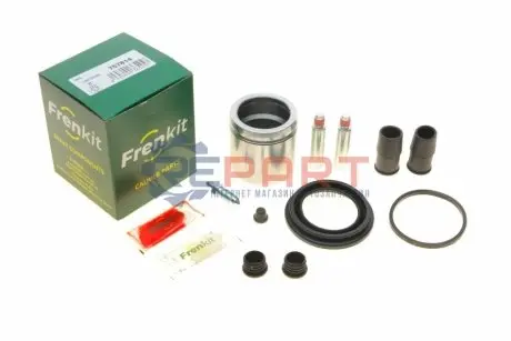 Ремкомплект супорта (переднього) Audi A1//VW Polo 1.0/1.6 TSI 17- (d=57mm) (Mando) (+поршень/направляюча) SuperKit FRENKIT 757814 Купити в Україні