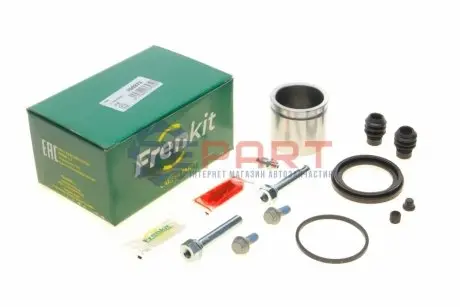 Ремкомплект супорта (переднього) Jeep Renegade 14- (d=60mm) (Mando) (+поршень/направляюча) SuperKit FRENKIT 760373 Купити в Україні