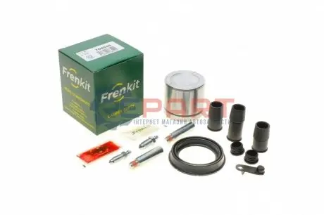 Ремкомплект супорта (переднього) Renault Laguna 01-15 (d=60mm)(Ate)(+ поршен+/направляюча) SuperKit FRENKIT 760556 Купити в Україні