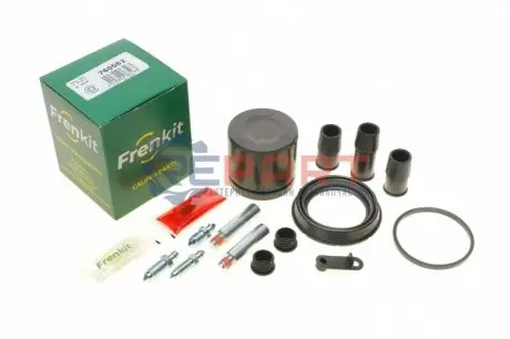 Фото 1 — Ремкомплект супорта (переднього) BMW 5 (F10) 10- (d-60mm)(Ate)(+ поршен/направляюча) SuperKit FRENKIT (760562) Фото Ремкомплект супорта (переднього) BMW 5 (F10) 10- (d-60mm)(Ate)(+ поршен/направляюча) SuperKit FRENKIT (760562) зображення 1