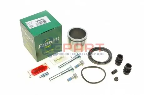 Ремкомплект супорта (переднього) Citroen Jumpy/Fiat Scudo 95-06 (d=60mm)(поршн/направляю)(Lucas) FRENKIT 760568 Купити в Україні