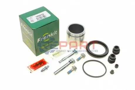 Ремкомплект супорта (переднього) Kia Sportage/Hyundai Tucson 04- (d=60mm)(1 порш/направляє)(Mando) FRENKIT 760570 Купити в Україні