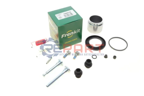 Фото Ремкомплект супорта (переднього) Nissan X-trail 07-13 (d=60mm)(+поршнь/направляюча) Supe(Akebono) FRENKIT (760576) зображення 1
