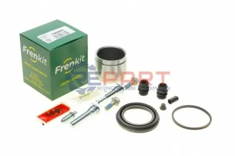 Ремкомплект супорта (переднього) Mitsubishi L200/Nissan NV 200 96- (d=60mm)(+ поршен/направ)(Tokic) FRENKIT 760584 Купити в Україні