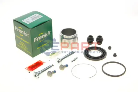 Ремкомплект супорта (переднього) Toyota Avensis 01-09 (d=64mm) (Akebono) (+поршень/направляюча) SuperKit FRENKIT 764705
