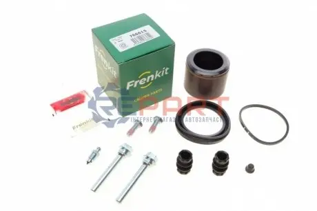 Фото Ремкомплект супорта (переднього) Jeep Cherokee/Wrangler 06- (d=66mm) (+ поршень/направляюча) (Trw) FRENKIT (766615) зображення 1