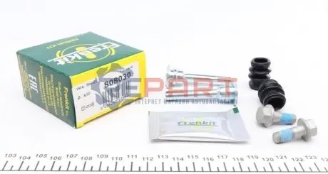 Направляюча супорта (заднього/к-кт) Hyundai Santa Fe 91-06- (Mando) FRENKIT 808030 Купити в Україні