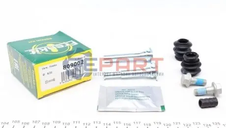 Фото Ремкомплект направляючих супорта FRENKIT (809002) изображение 1