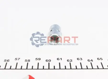 Фото З'єднувач трубки гальмівний (M10x1) (мама/мама) FRENKIT (89048) зображення 1