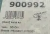 Фото Планка супорта (переднього) прижимна (к-кт) Citroen Saxo 96-04/Peugeot 205/305/405 79-98 (Bendix) FRENKIT (900992) зображення 6
