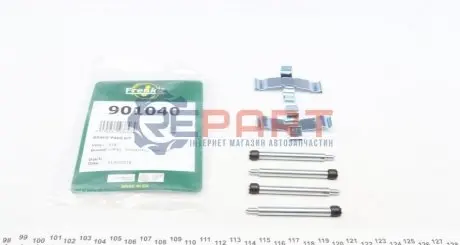 Фото Планка супорта (заднього) прижимна (к-кт) MB E-class (W210) 96-03 (Ate) FRENKIT (901040) зображення 1