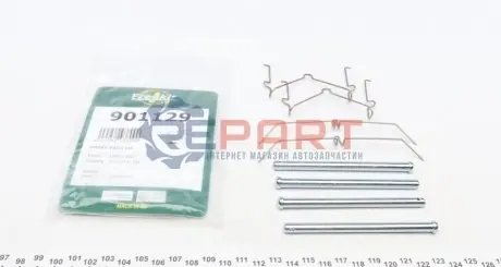 Фото Планка супорта (переднього) прижимна (к-кт) Toyota Land Cruiser -97 (Sumitomo) FRENKIT (901129) зображення 1