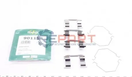 Фото 1 — Планка супорта (переднього) прижимна (к-кт) Mazda 626 91-02 (Akebono) FRENKIT (901158) Фото Планка супорта (переднього) прижимна (к-кт) Mazda 626 91-02 (Akebono) FRENKIT (901158) зображення 1