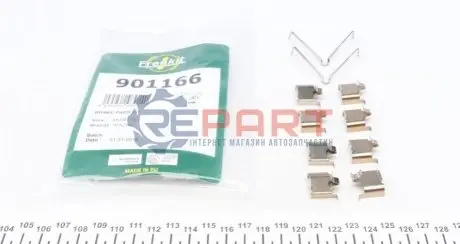 Фото Планка супорта (заднього) прижимна (к-кт) Mazda 6 02-07 (Akebono) FRENKIT (901166) зображення 1