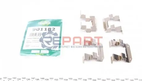 Фото Планка супорта (переднього) прижимна (к-кт) Hyundai Sonata 88- FRENKIT (901182) зображення 1