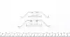 Фото Планка супорта (заднього) прижимна (к-кт) Land Rover Range Rover 02-12 (Ate) FRENKIT (901201) зображення 3
