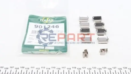 Фото Планка супорта (переднього) прижимна (к-кт) Opel Combo 01- (Lucas) FRENKIT (901246) зображення 1