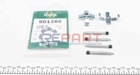 Фото Планка супорта (заднього) прижимна (к-кт) Opel Vectra -02 (Ate) FRENKIT (901266) зображення 1