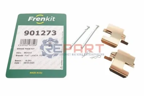 Планка супорта (переднього) прижимна (к-кт) Fiat Panda/Punto 99-13 (Bendix) FRENKIT 901273 Купити в Україні