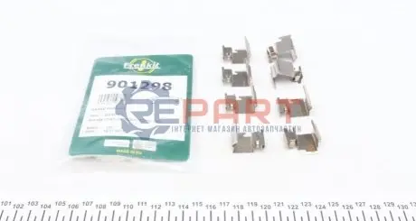Монтажный к-кт тормозных колодок пер TRANSIT/OCTAVIA/CADDY 04- FRENKIT 901298 Купить в Украине