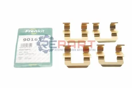 Фото 1 — Планка супорта (переднього) прижимна (к-кт) Hyundai Tucson/Kia Sportage 98- (Mando) FRENKIT (901617) Фото Планка супорта (переднього) прижимна (к-кт) Hyundai Tucson/Kia Sportage 98- (Mando) FRENKIT (901617) зображення 1