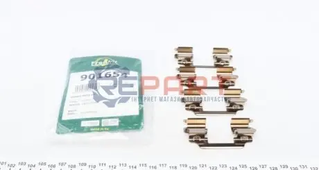 Фото 1 — Планка супорта прижимна (к-кт) MB A-class (W169) 04-12 (Lucas) FRENKIT (901654) Фото Планка супорта прижимна (к-кт) MB A-class (W169) 04-12 (Lucas) FRENKIT (901654) зображення 1