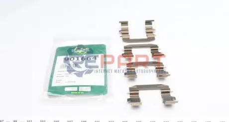 Фото Планка супорта (переднього) прижимна (к-кт) Kia Sorento 02- (Ate) FRENKIT (901664) зображення 1