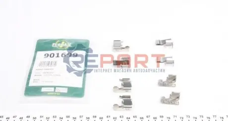 Планка супорта (заднього) прижимна (к-кт) Lexus RX 03-08 (Akeb) FRENKIT 901699 Купити в Україні