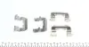 Монтажный набор тормозных накладок FRENKIT (901719) изображение 2