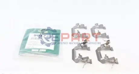 Фото Планка супорта (переднього) прижимна (к-кт) Nissan Pathfinder III 05-/Renault Koleos I 08- FRENKIT (901722) зображення 1