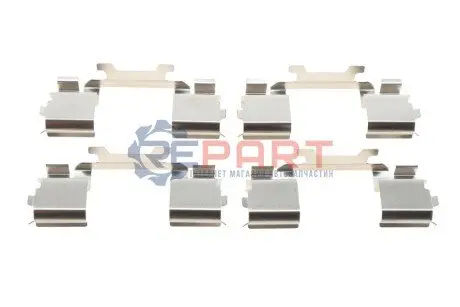 Фото Планка супорта (переднього) прижимна (к-кт) Citroen Jumper/Fiat Ducato 06- (Brembo) FRENKIT (901730) зображення 1