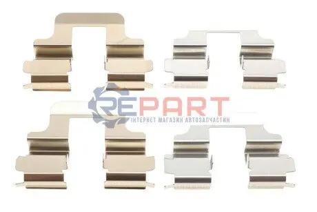 Фото Планка супорта (заднього) прижимна (к-кт) Ford Galaxy/Mondeo IV/Volvo S60/V60 06- (Lucas) FRENKIT (901731) зображення 1