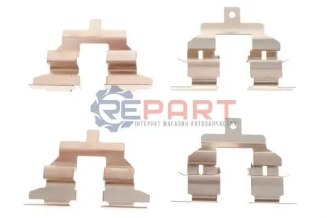 Планка суппорта (заднего) прижимная (к-кт) Nissan Qashqai 07- (Akeb) FRENKIT 901737