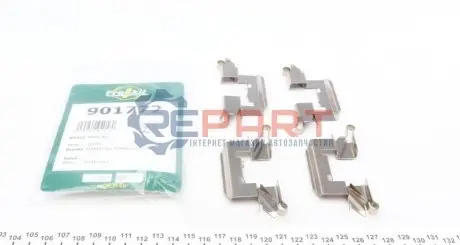 Планка супорта (переднього) прижимна (к-кт) Ford Fiesta VI 08- (Lucas) FRENKIT 901772 Купити в Україні