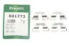 Планка супорта (заднього) прижимна (к-кт) Renault Scenic III/Megane III 1.2-2.0dCi 08- (Lucas) FRENKIT (901773) зображення 2
