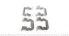 Фото Планка супорта (переднього) прижимна (к-кт) Opel Astra J/Insignia A /Zafira 09- R16/R17 (Mando) FRENKIT (901776) зображення 2