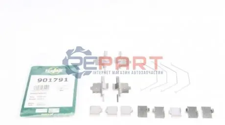 Фото Планка супорта (переднього) прижимна (к-кт) Mazda 6 06- (Akeb) FRENKIT (901791) зображення 1