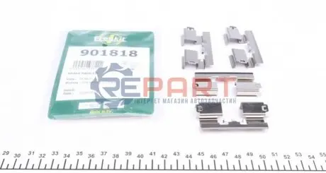 Планка супорта (заднього) прижимна (к-кт) Chevrolet Orlando/Opel Asra J 1.3-2.0CDTI 09- (Bosch) FRENKIT 901818 Купити в Україні